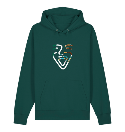 Glazed Green Printed Sweater Front