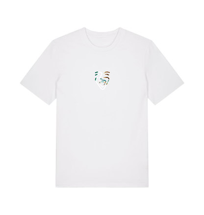 White Printed T-shirt Front