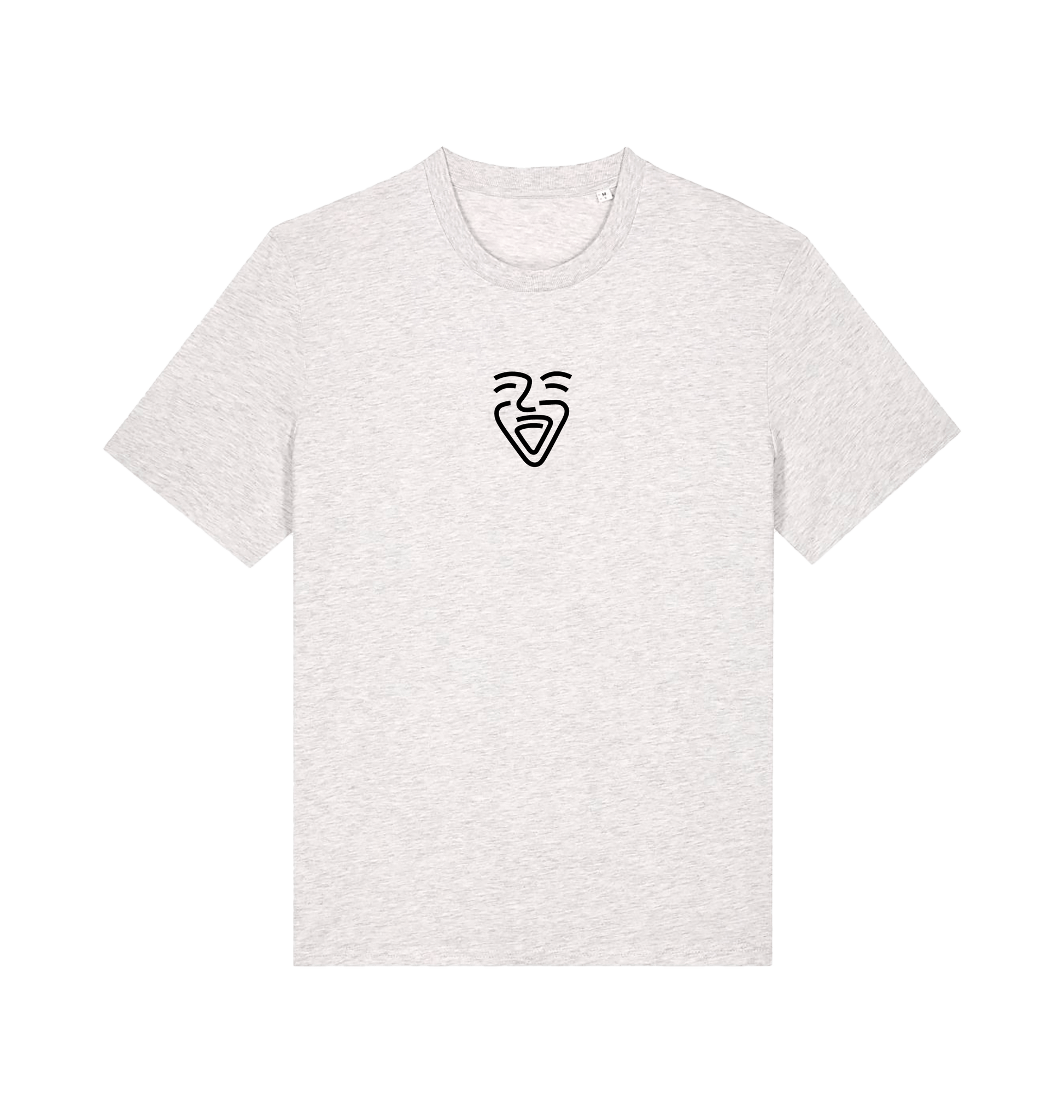 Cool Heather Grey Printed T-shirt Front
