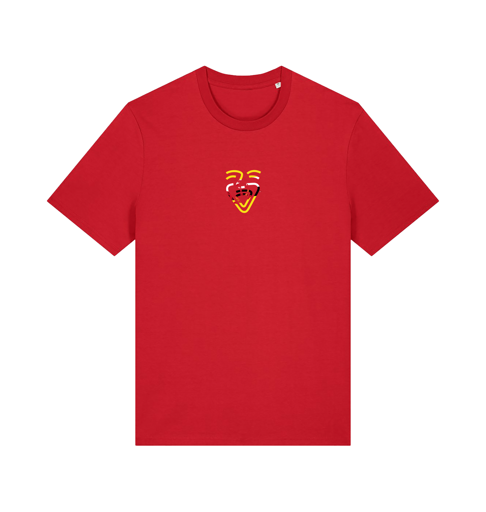 Red Printed T-shirt Front
