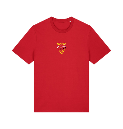 Red Printed T-shirt Front