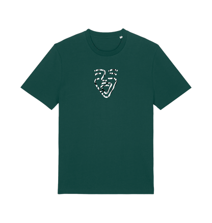 Glazed Green Printed T-shirt Front