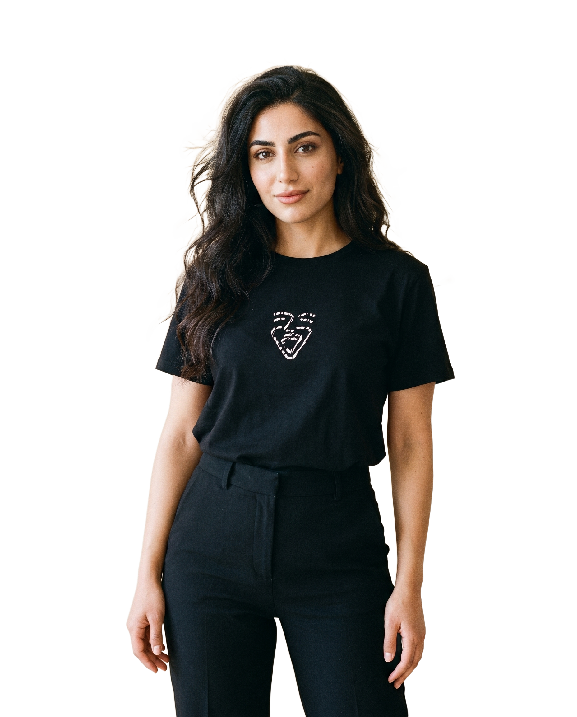 Afghanistan Shirt – Black – Model (Frau)
