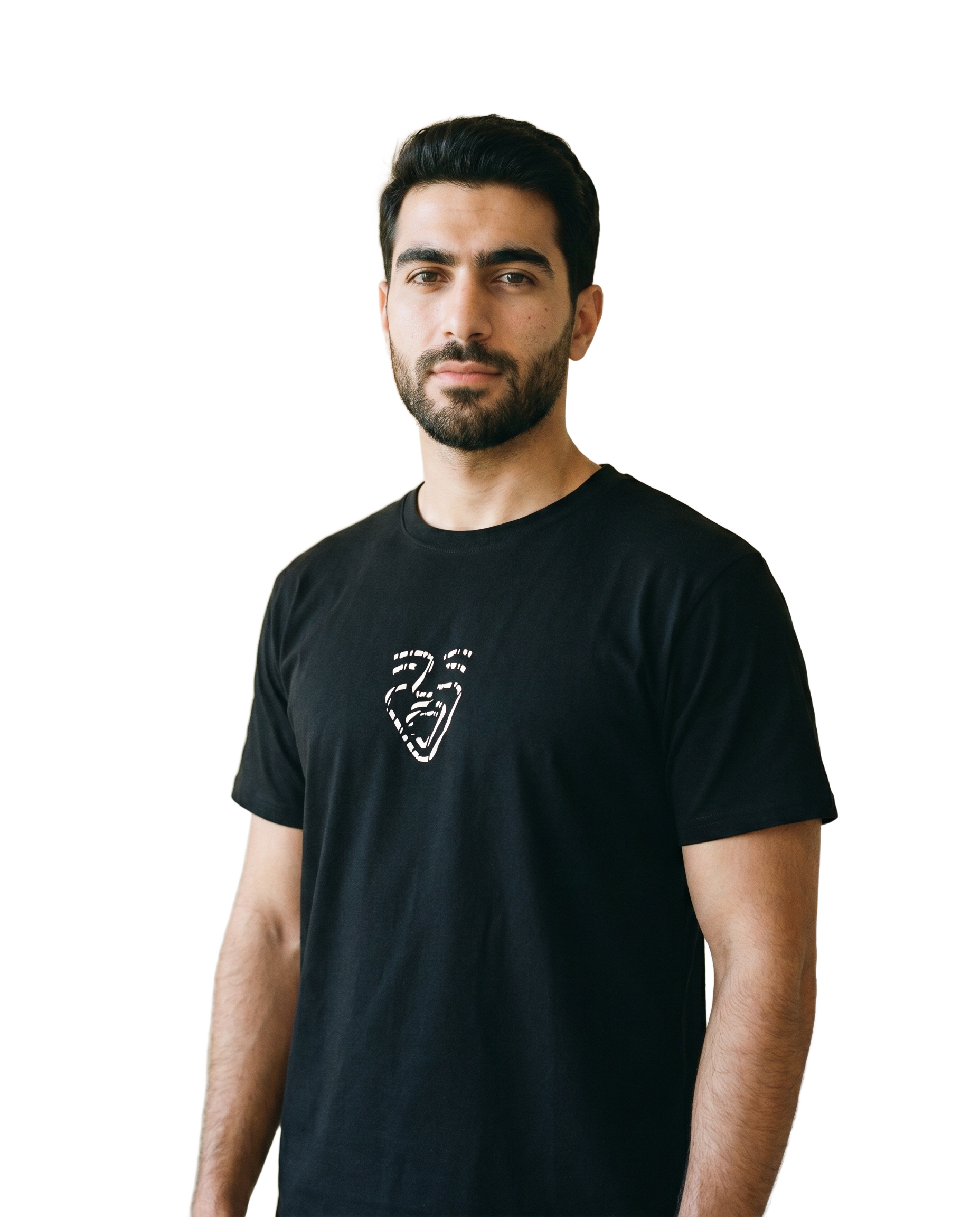 Afghanistan Shirt – Black – Model (Mann)
