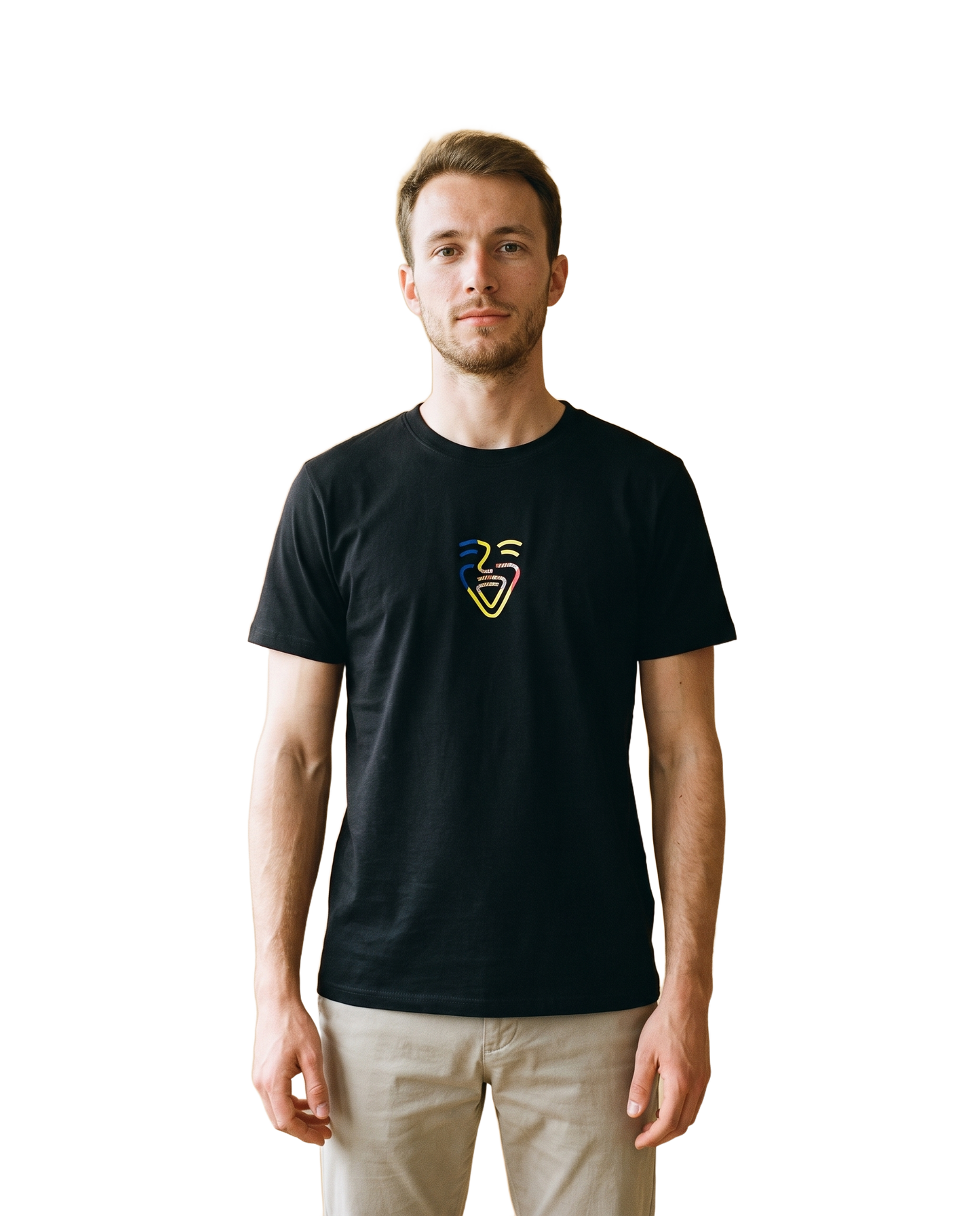 Andorra Shirt – Black – Model (Mann)