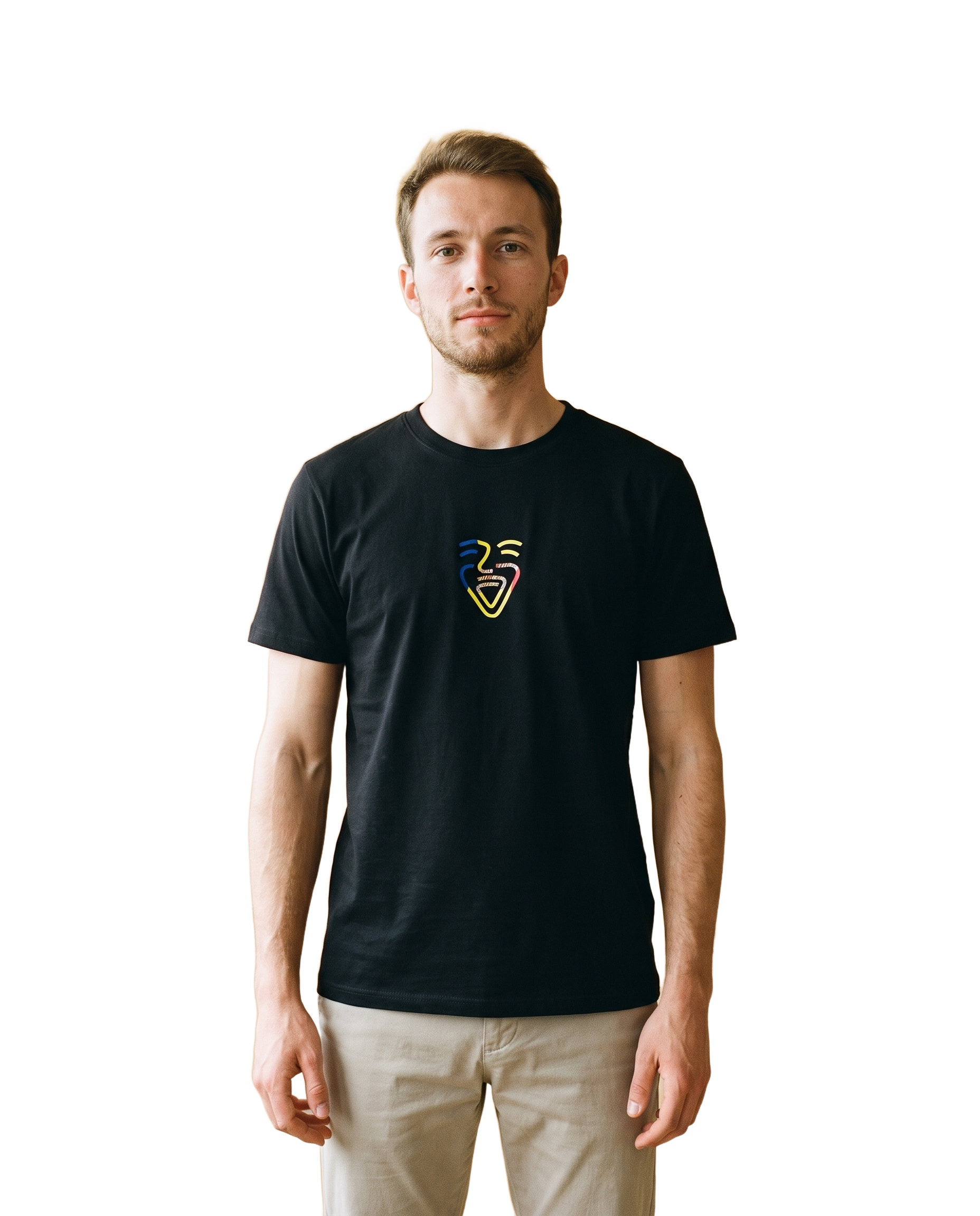 Andorra Shirt – Black – Model (Mann)