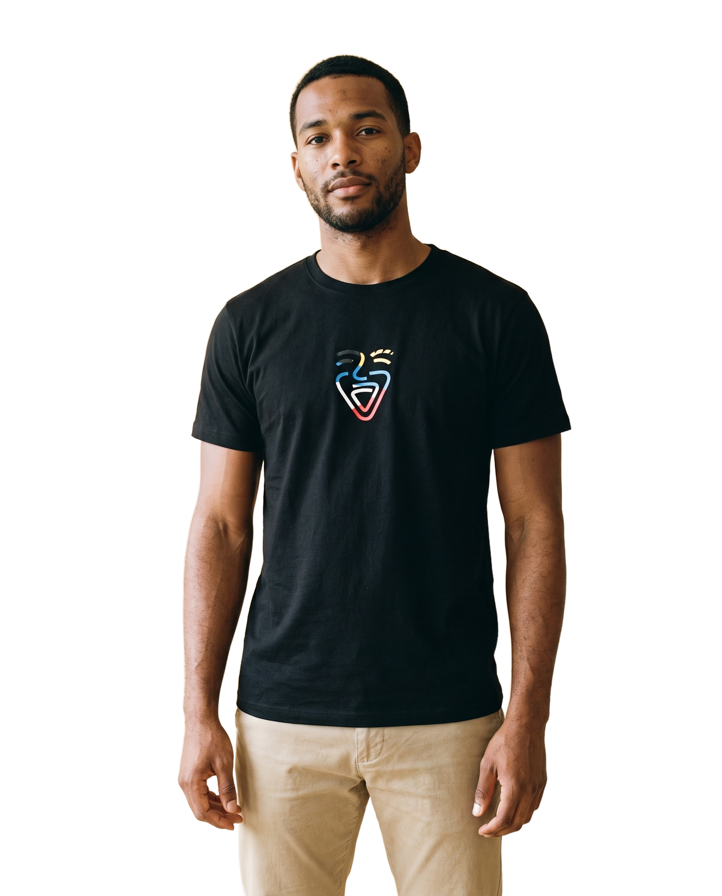 Antigua und Barbuda Shirt – Black – Model (Mann)