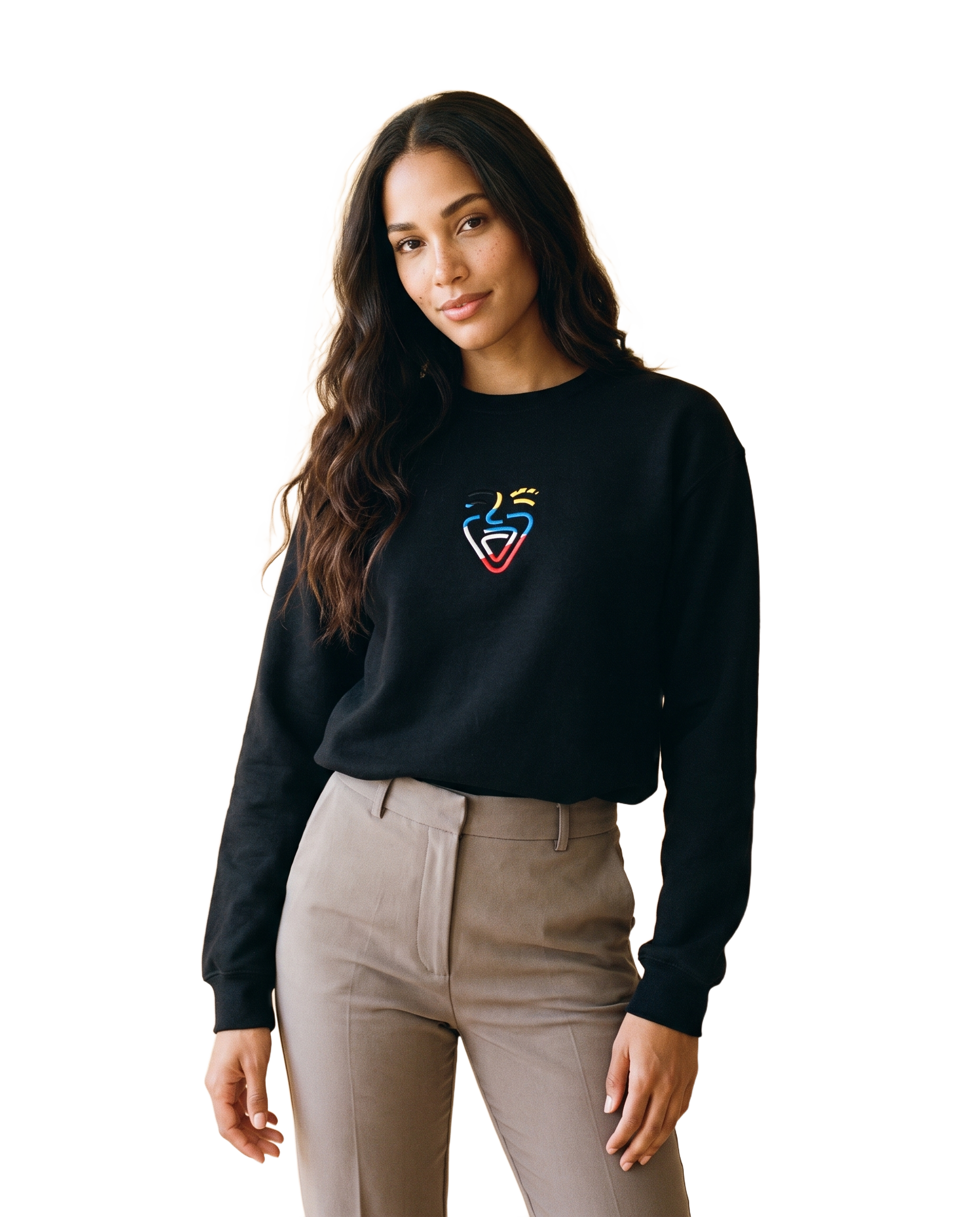 Antigua und Barbuda Sweater – Black – Model (Frau)