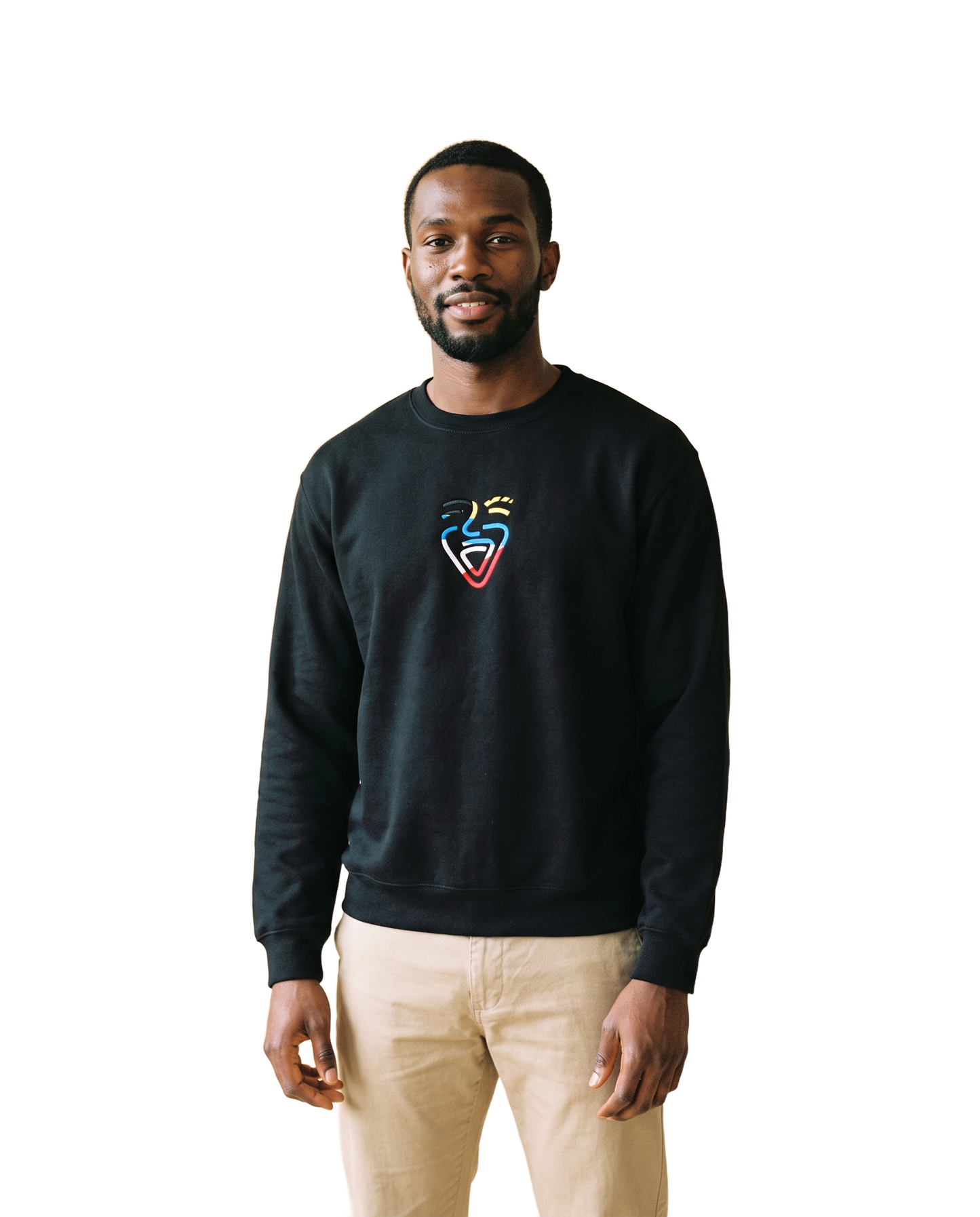 Antigua und Barbuda Sweater – Black – Model (Mann)