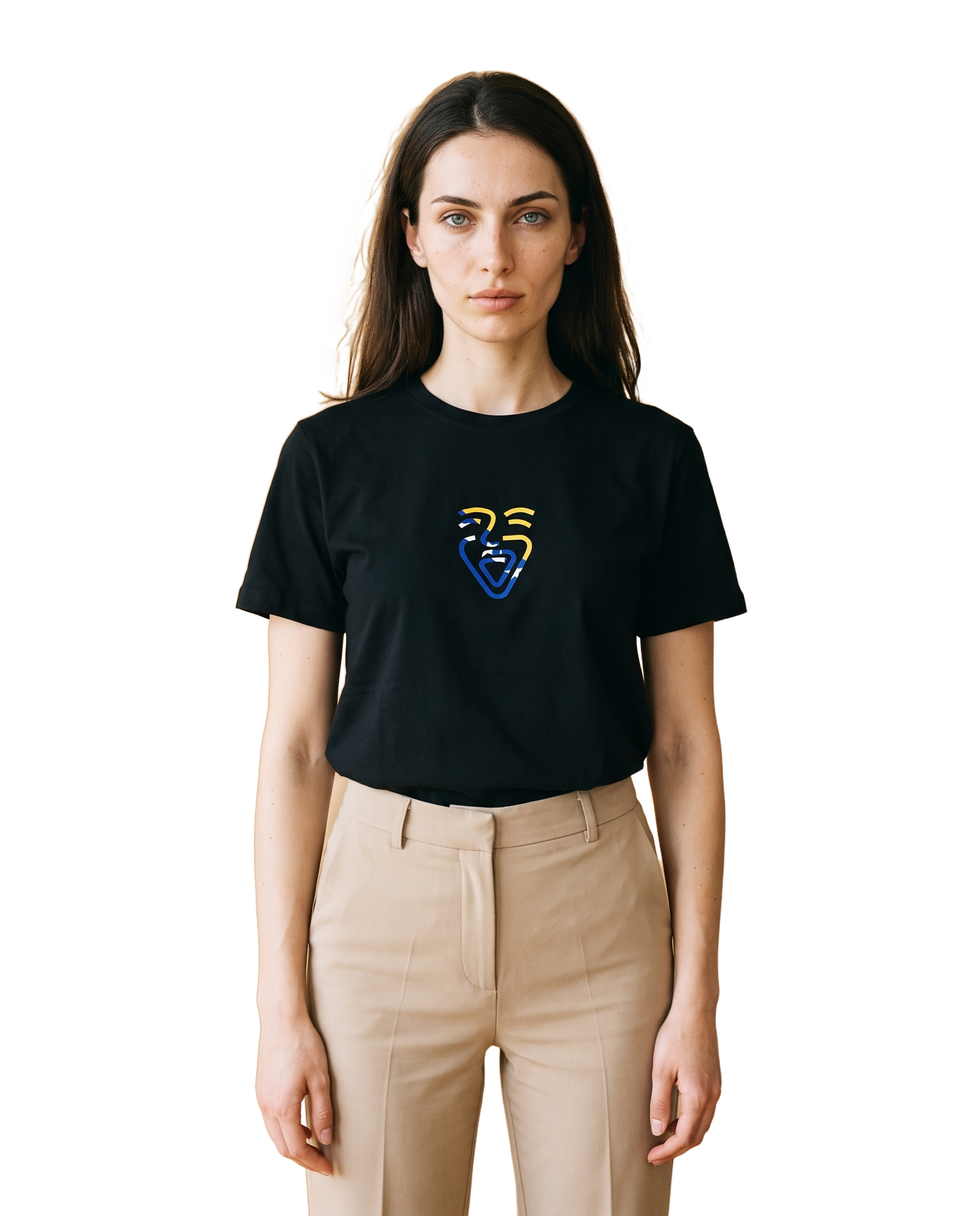 Bosnien Shirt – Black – Model (Frau)