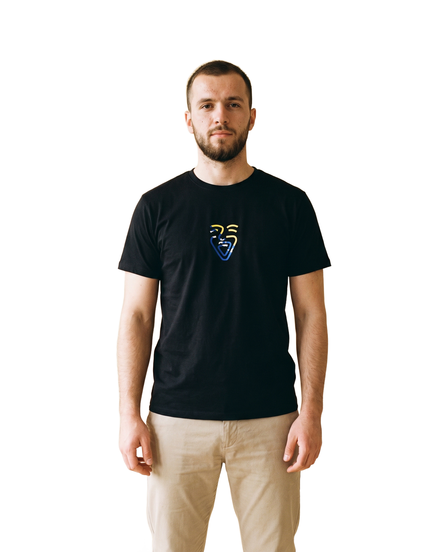 Bosnien Shirt – Black – Model (Mann)