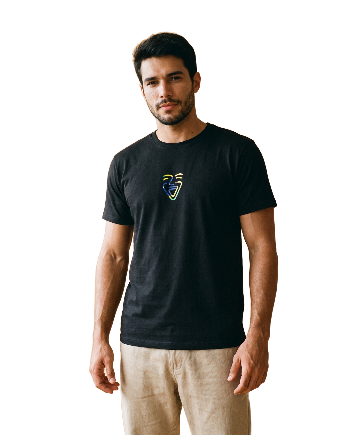 Brazil Shirt – Black – Model (Mann)