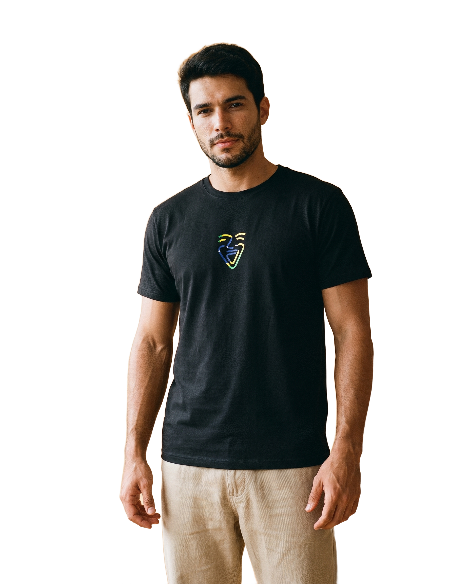 Brazil Shirt – Black – Model (Mann)