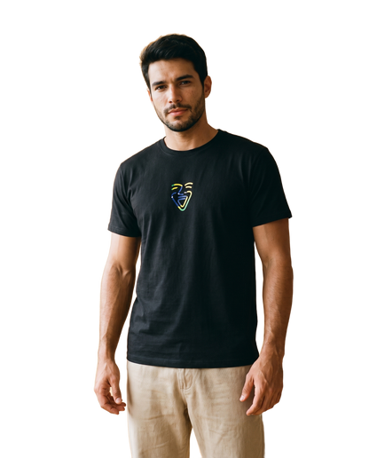 Brazil Shirt – Black – Model (Mann)