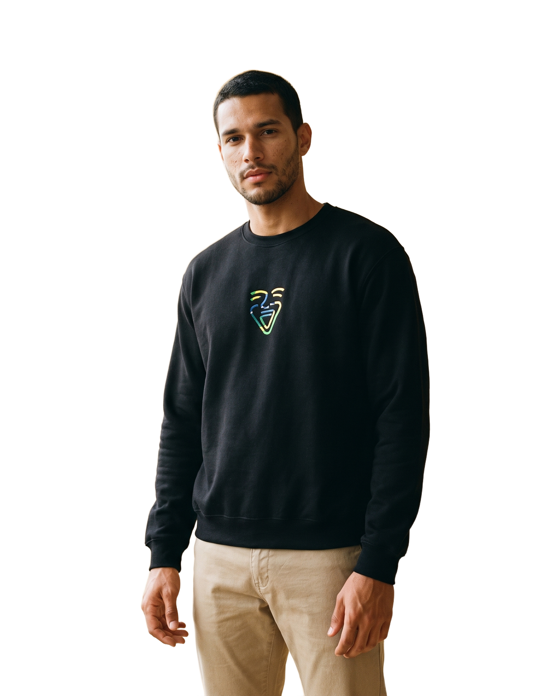 Brazil Sweater – Black – Model (Mann)