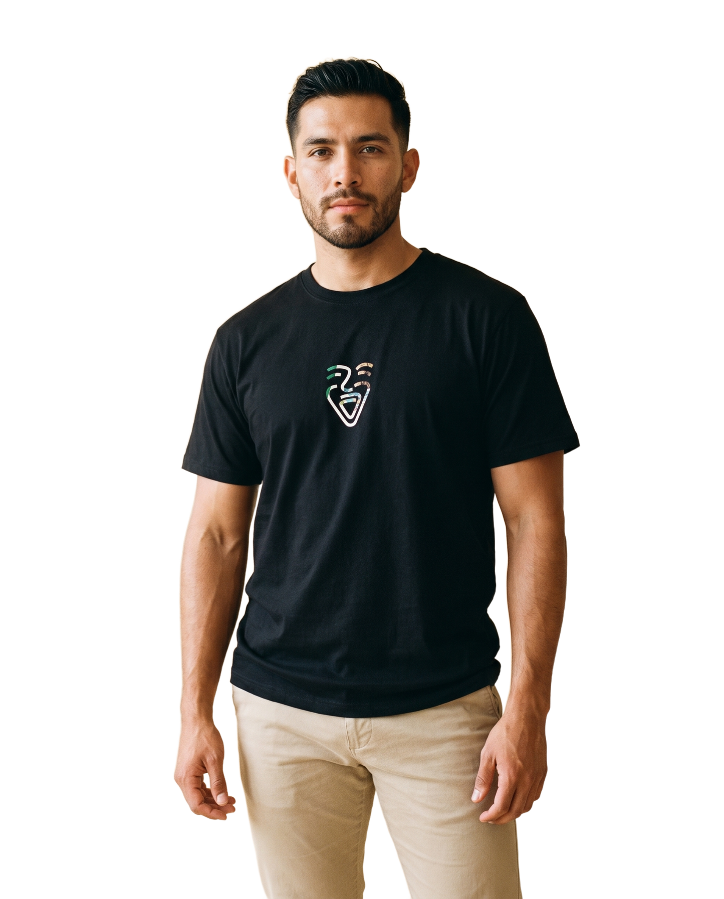 Mexico Shirt Black on-model Mann