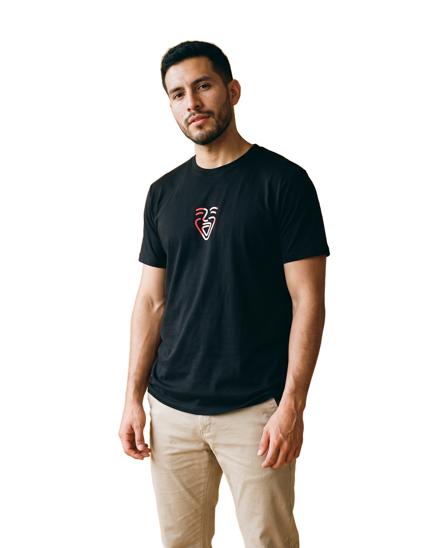 Peru Shirt Black on-model Mann