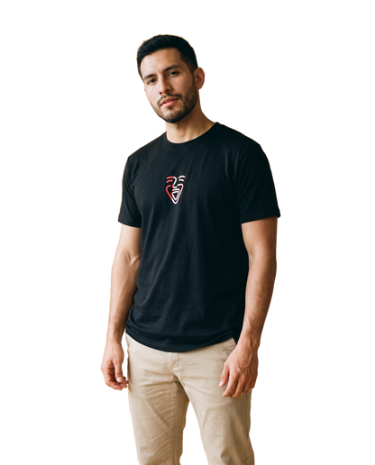 Peru Shirt Black on-model Mann